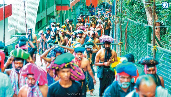 சபரிமலையில் தொடர்ந்து குவியும் பக்தர்கள்: இதுவரை 17 லட்சம் பேர் தரிசனம்
