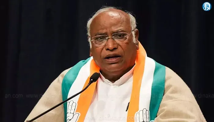 விவசாயிகள் நீதி கேட்டு டெல்லி வருகை : மல்லிகார்ஜூன கார்கே