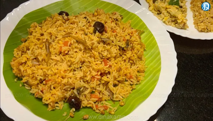பச்சைப்பயிறு சாதம்