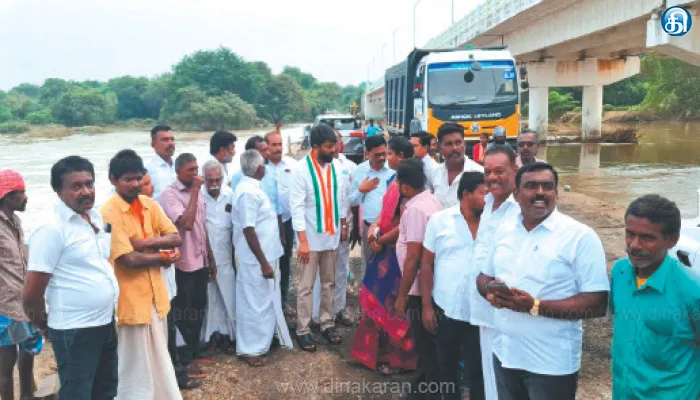 வெள்ளத்தால் சேதம் அடைந்த தரைமட்ட பாலம் சீரமைப்பு; உயர்மட்ட பாலத்தில் 3 மாதத்தில் போக்குவரத்து தொடங்கப்படும்: ஸ்ரீவைகுண்டம் எம்எல்ஏ ஊர்வசி அமிர்தராஜ் உறுதி