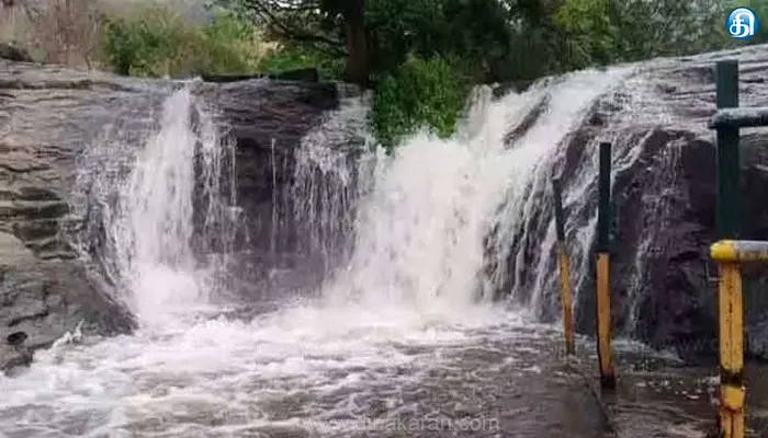 கும்பக்கரை அருவியில் குளிக்க தடை