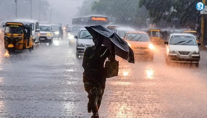 தமிழ்நாட்டில் இரவு 7 மணிக்குள் 6 மாவட்டங்களில் மழைக்கு வாய்ப்பு!!