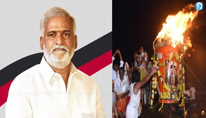 கார்த்திகை தீபத் திருவிழாவில் திருவண்ணாமலையின் உச்சியில் தீபம் எரியும்: அமைச்சர் பி.கே.சேகர்பாபு அறிவிப்பு