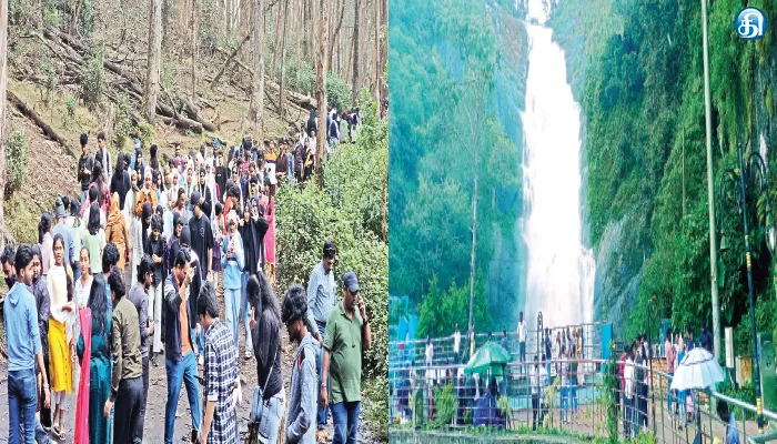 கொஞ்சம் வெயில்… கொஞ்சம் குளிர் கொடைக்கானலில் சூப்பர் கிளைமேட்: கொண்டாட குவிந்தனர் சுற்றுலாப்பயணிகள்