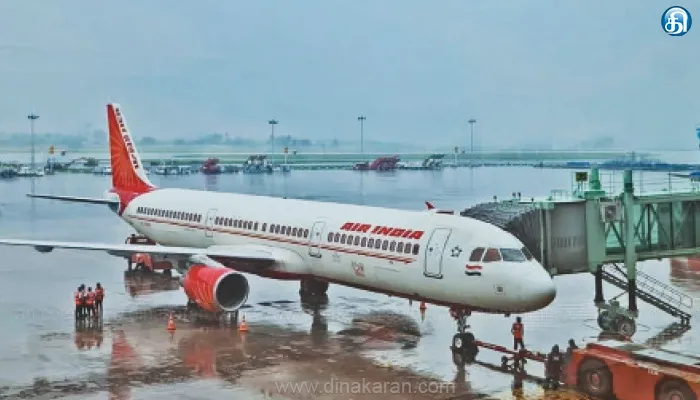புறப்பட்ட சிறிது நேரத்தில் இயந்திர கோளாறு 2 விமானங்கள் சென்னை திரும்பியதால் பரபரப்பு