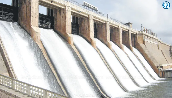 1.05 லட்சம் ஏக்கர் நிலங்களின் பாசனத்திற்காக வைகை அணையில் நீர் திறப்பு அதிகரிப்பு