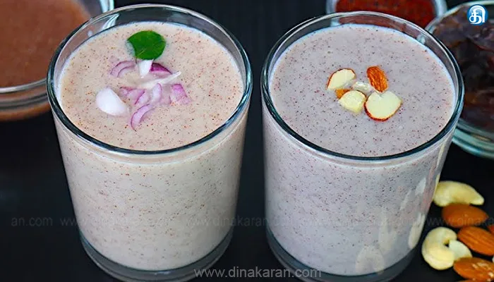 கேழ்வரகு, உளுந்து பானகம்