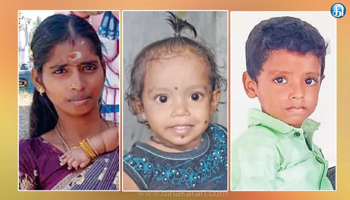 வேப்பூர் அருகே பரிதாபம் 2 குழந்தைகளை கிணற்றில் வீசி கொன்று தாய் தற்கொலை