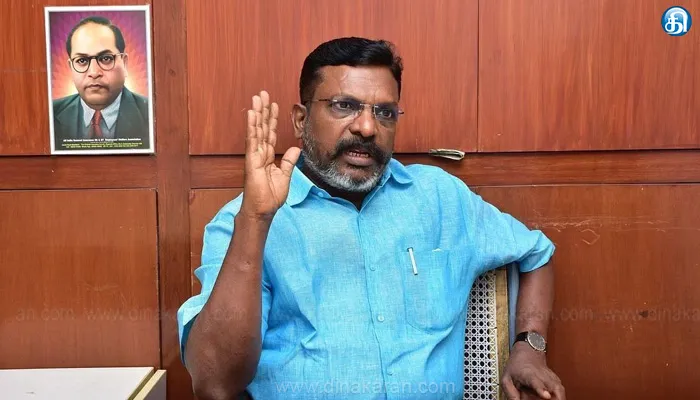பெஞ்சல் புயல் பாதிப்பு விசிக சார்பில் ரூ.10 லட்சம் நிவாரண நிதி: திருமாவளவன் அறிவிப்பு