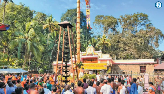 ஐயப்பரின் படை வீடுகளில் ஒன்றான அச்சன்கோவிலில் மஹோற்சவ திருவிழா கொடியேற்றத்துடன் துவக்கம்: பக்தர்கள் திரளாக பங்கேற்பு