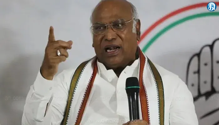அம்பேத்கரை அவமதித்து பேசிய அமித் ஷா பதவி விலக வேண்டும்: காங். தலைவர் கார்கே காட்டம்