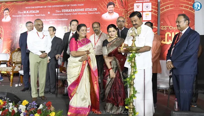 எம்.ஜி.ஆர். திரைப்படக் கல்லூரியில் அதிநவீன தொழில் நுட்பங்களுடன் கூடிய 3 புதிய படப்பிடிப்புத் தளங்கள்: அமைச்சர் சாமிநாதன்