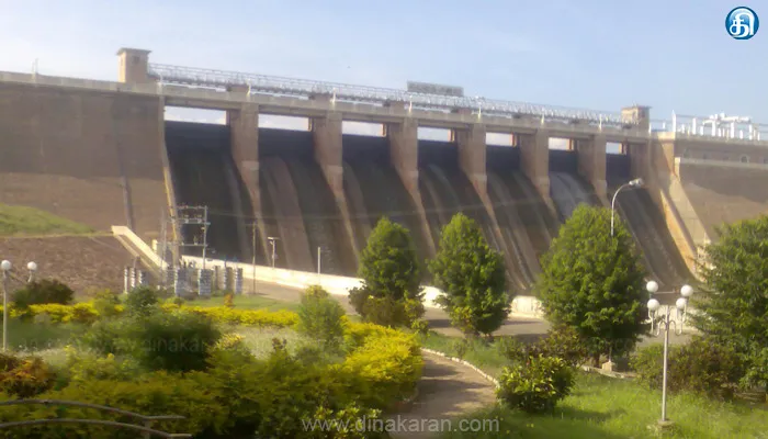 வைகை அணையின் நீர் நிலவரம்