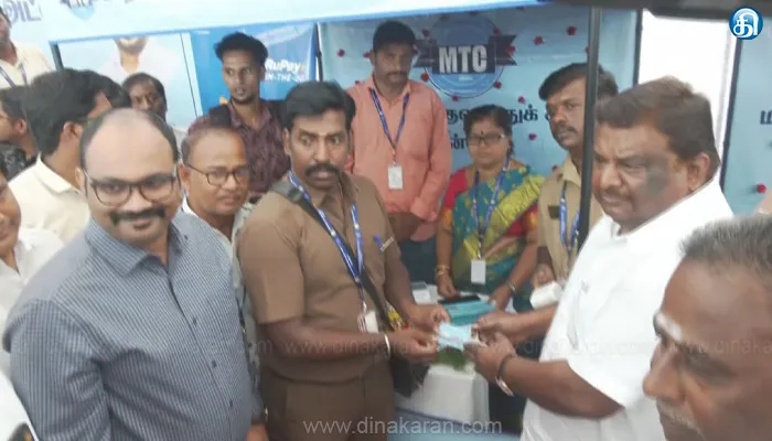 பொது போக்குவரத்தை மேம்படுத்துவதற்கான ‘சிங்கார சென்னை’ பயண அட்டை திட்டத்தை அறிமுகம் செய்து வைத்தார் அமைச்சர் சிவசங்கர்