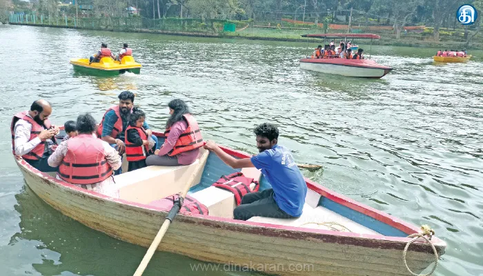 பொங்கல், வார விடுமுறையையொட்டி ஏற்காடு, பூலாம்பட்டியில் திரண்ட சுற்றுலா பயணிகள்