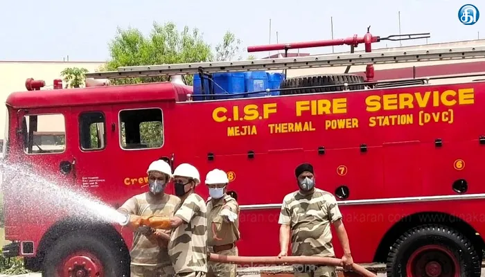 சிஐஎஸ்எப் தீயணைப்பு துறைக்கு புதிதாக 1300 வீரர்கள் தேர்வு: இயக்குனர் ஜெனரல் தகவல்