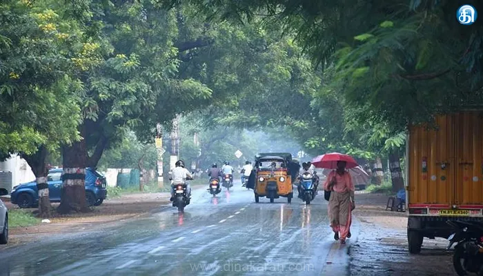 தமிழ்நாட்டில் மாலை 4 மணிக்குள் 5 மாவட்டங்களில் மழைக்கு வாய்ப்பு: வானிலை ஆய்வு மையம் தகவல்