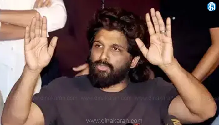 நடிகர் அல்லு அர்ஜுனுக்கு ஹைதராபாத் போலீசார் நோட்டீஸ்