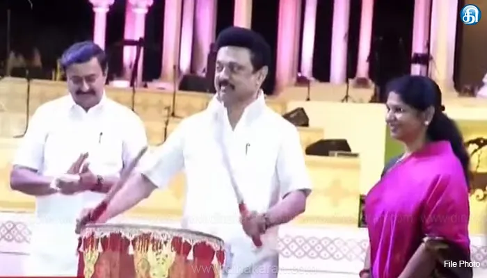 சென்னை சங்கமம் நம்ம ஊர் திருவிழாவை தொடங்கி வைத்தார் முதலமைச்சர் மு.க.ஸ்டாலின்