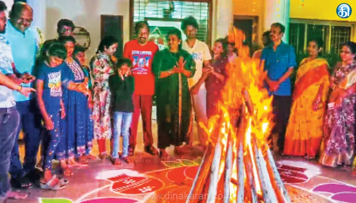 சந்திரபாபு ஆட்சியில் ஏற்பட்ட இருள் விலகி ஒளி பிறக்கட்டும்: போகி கொண்டாடிய நடிகை ரோஜா பேட்டி