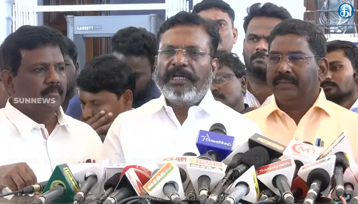 ஆளுநரின் போக்கு தமிழ்நாடு சட்டமன்ற மரபை அவமதிக்கு செயல்: திருமாவளவன் கண்டனம்