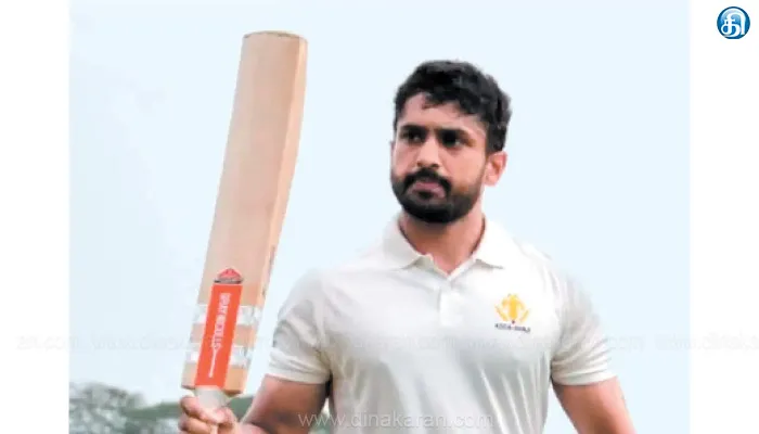 விஜய் ஹசாரே கோப்பை கிரிக்கெட்; அரையிறுதியில் ஹரியானா, விதர்பா: கருண் நாயர் 122 ரன் குவிப்பு