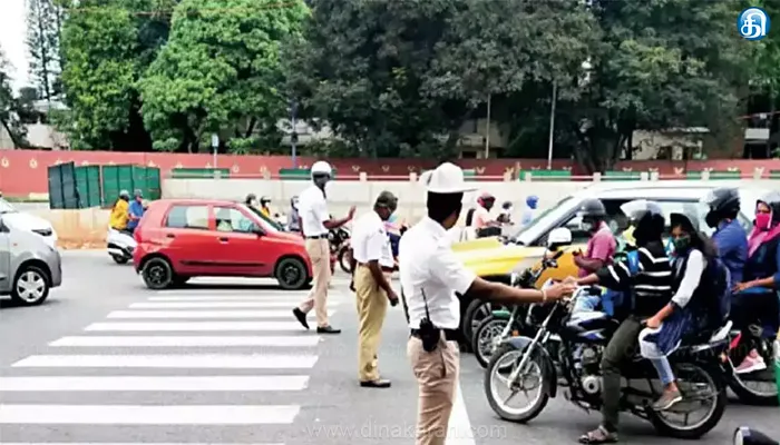 துணை குடியரசுத் தலைவர் மற்றும் ஒன்றிய உள்துறை அமைச்சர் நாளை (ஜன.31) சென்னை வருவதை ஒட்டி செய்யப்பட்டுள்ள போக்குவரத்து மாற்றம்