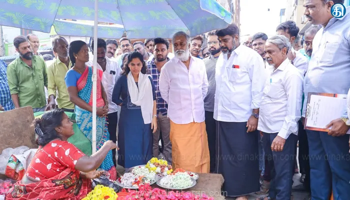 திரு.வி.க. நகர், எழும்பூர் தொகுதிகளில் பொதுமக்களிடம் குறைகேட்பு: அமைச்சர் சேகர்பாபு பங்கேற்பு