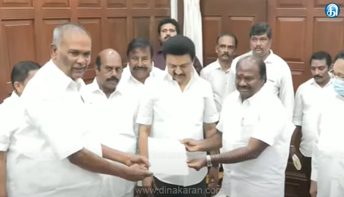 ஈரோடு கிழக்கு தொகுதி சட்டமன்ற உறுப்பினராக பதவியேற்றார் வி.சி.சந்திரகுமார்!!
