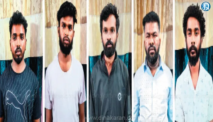 ₹30 லட்சம் வாங்கி மோசடி செய்த டிரைவர் காரில் கடத்தல்: 5 பேர் கும்பல் கைது