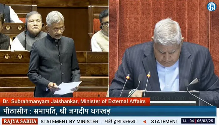 நாடு கடத்தப்பட்ட இந்தியர்களுக்கு அமெரிக்கா கைவிலங்கு போட்டதை நியாயப்படுத்தி ஒன்றிய அரசு விளக்கம் : காங்கிரஸ், திமுக கண்டனம்
