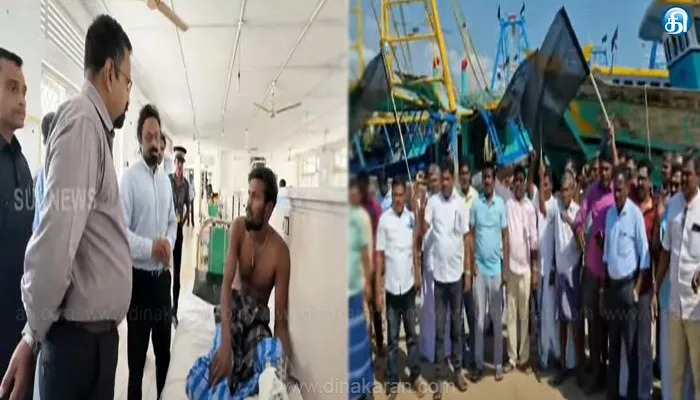 காரைக்கால் மீனவர்கள் போராட்டத்தை வாபஸ் பெற்றதாக மாவட்ட ஆட்சியர் அறிவிப்பு..!!