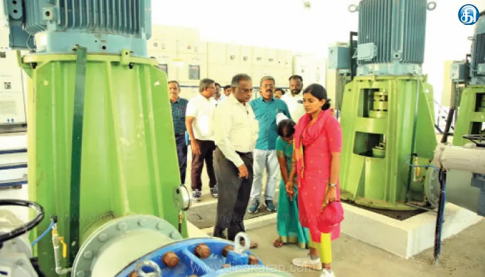 மதுரையின் 100 வார்டுகளில் வசிக்கும் மக்களுக்காக விறுவிறுப்பாக நடைபெறும் முல்லைப் பெரியாறு குடிநீர் திட்டப் பணிகள்