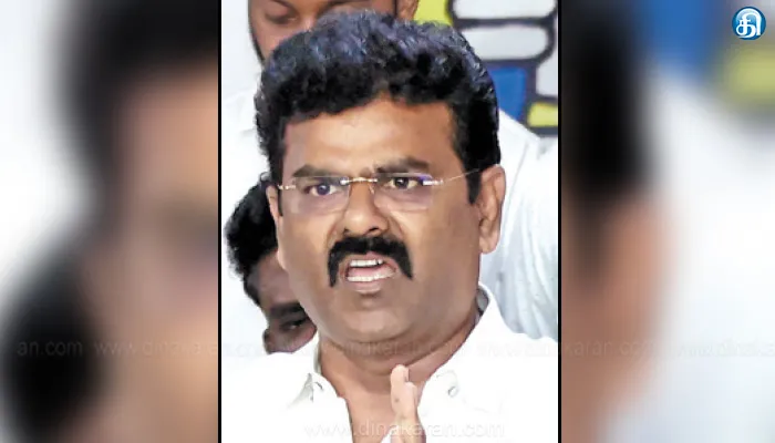 யார் பின்புலத்தில் சீமான் செயல்படுகிறார் என்பது விரைவில் வெளிவரும்: நாதகவில் இருந்து வெளியேறிய வெற்றிக்குமரன் பேட்டி