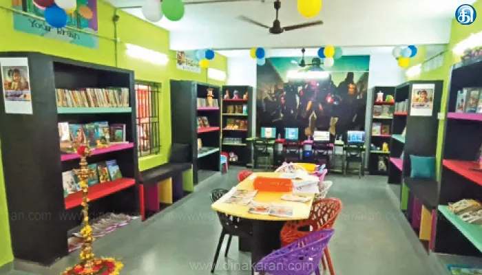 ராஜபாளையத்தில் திறப்பு; இந்தியாவின் முதல் காமிக்ஸ் நூலகம்
