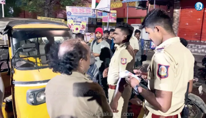 கிளாம்பாக்கத்தில் சிறுமிக்கு பாலியல் தொல்லை எதிரொலி செங்கல்பட்டில் விடிய விடிய போலீசார் வாகன சோதனை