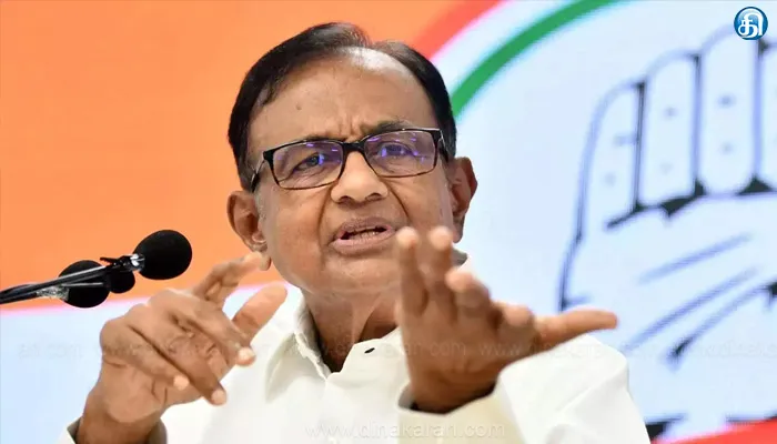 நாடுகடத்தப்பட்ட இந்தியர்களுக்கு கைகளில் விலங்கு போடப்பட்டதா?.. அவர்கள் கால்கள் கயிறால் பிணைக்கப்பட்டதா?: ப.சிதம்பரம் கேள்வி
