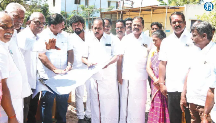 உத்திரமேரூர், மானாம்பதி அரசு பள்ளிகளில் ரூ.8.47 கோடியில் கூடுதலாக 36 வகுப்பறை கட்டிடங்கள்: க.சுந்தர் எம்எல்ஏ அடிக்கல் நாட்டினார்