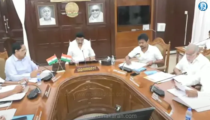 தமிழ்நாடு அமைச்சரவைக் கூட்டத்தில் ரூ.7,375 கோடி மதிப்பிலான தொழில் முதலீடுகளுக்கு அனுமதி