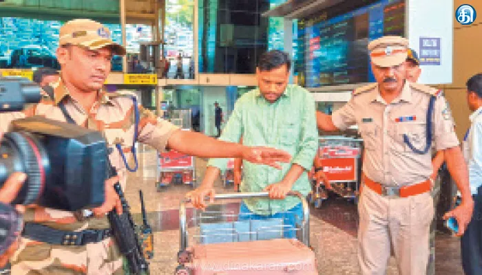 கார் ஏற்றி பெண்ணைக் கொன்றுவிட்டு வெளிநாடு தப்பிய வாலிபர் ஏர்போர்ட்டில் கைது