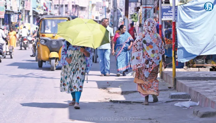 சித்தூர் மாவட்டத்தில் கோடை முன்பே சுட்டெரிக்கும் வெயில்