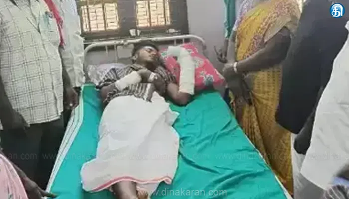 ஜாதி வன்கொடுமை? மாணவருக்கு வெட்டு: 3 பேர் கைது