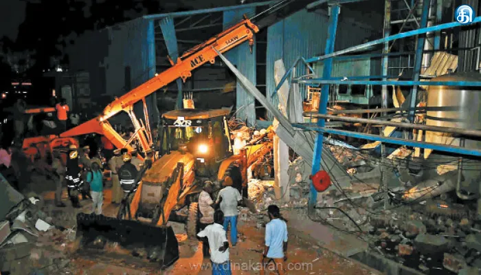 மணலி அருகே நள்ளிரவு பரபரப்பு பயோ காஸ் தயாரிக்கும் நிறுவனத்தில் இயந்திரம் வெடித்து இன்ஜினியர் பலி: மற்றொருவருக்கு தீவிர சிகிச்சை