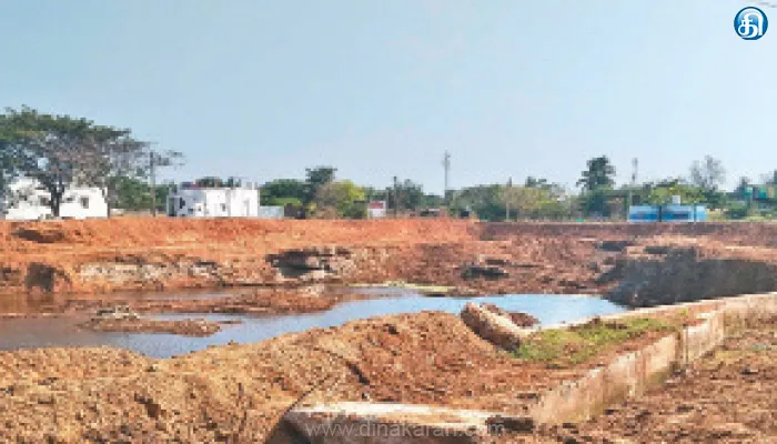 பெரியகுளம் அருகே சருத்துப்பட்டியில் மக்கள் ஒத்துழைப்புடன் தூர்வாரப்பட்ட பாறைக்கண்மாய்