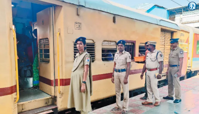 கர்ப்பிணியை தள்ளிவிட்ட விவகாரம்: ரயில்களில் பெண்கள் பெட்டியில் தீவிரமாக சோதனையிட உத்தரவு