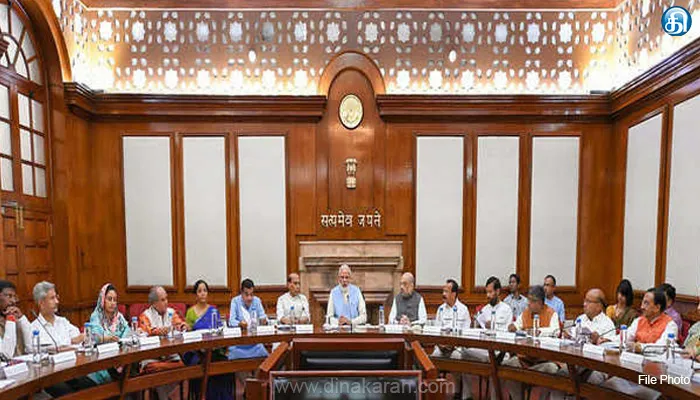 பிரதமர் நரேந்திர மோடி தலைமையில் நாளை ஒன்றிய அமைச்சரவை கூட்டம்..!!