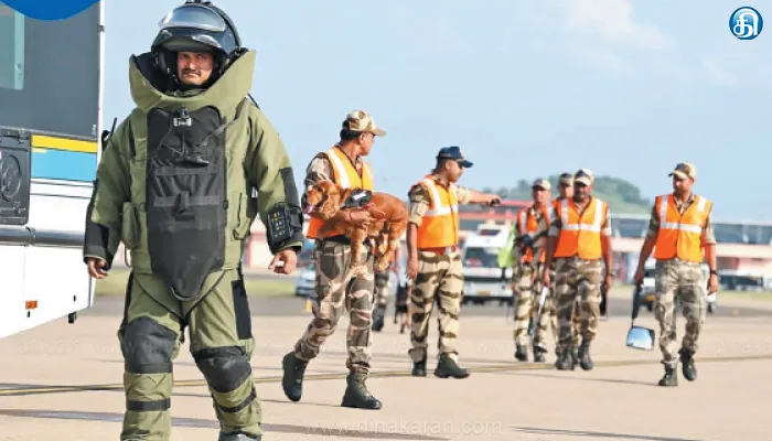ஜெர்மனியில் இருந்து 274 பயணிகளுடன் சென்னை வந்த விமானத்துக்கு வெடிகுண்டு மிரட்டல்: நள்ளிரவில் பரபரப்பு