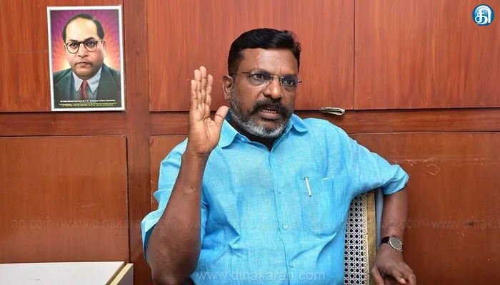 தமிழ்நாடு அரசு இரும்புக்கரம் கொண்டு அடக்க வேண்டும்: திருமாவளவன் அறிக்கை!