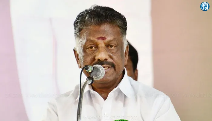மருத்துவ மாணவர்களின் வைப்பு தொகையை வங்கி கணக்குகளில் உடனடியாக வரவு வைக்க நடவடிக்கை: ஓ.பன்னீர்செல்வம் வலியுறுத்தல்