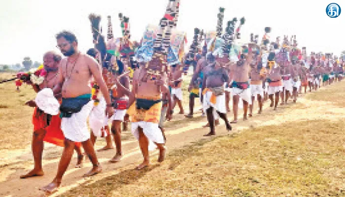 Palani, Karaikudi, thaipoosam, Padayatra